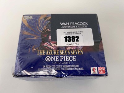 Lot 1382 - One Piece TCG: OP14-EB04 - The Azure Sea's...