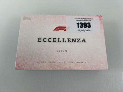 Lot 1393 - Topps Formula 1 Eccellenza Hobby Box (box is...