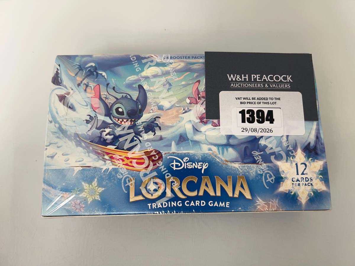 Lot 1394 - Disney Lorcana TCG: Winterspell Booster...