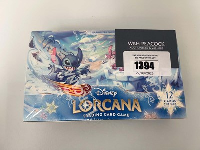 Lot 1394 - Disney Lorcana TCG: Winterspell Booster...