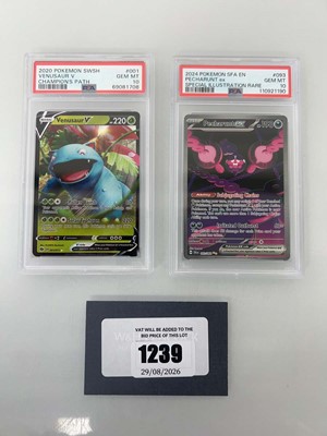Lot 1239 - (2) 2024 Pokémon Shrouded Fable #093 -...