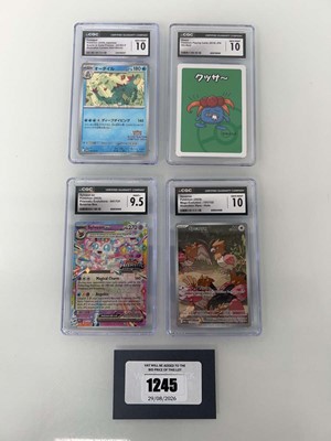 Lot 1245 - (4) 2025 Pokémon Mega Evolution #151 - Spearow...
