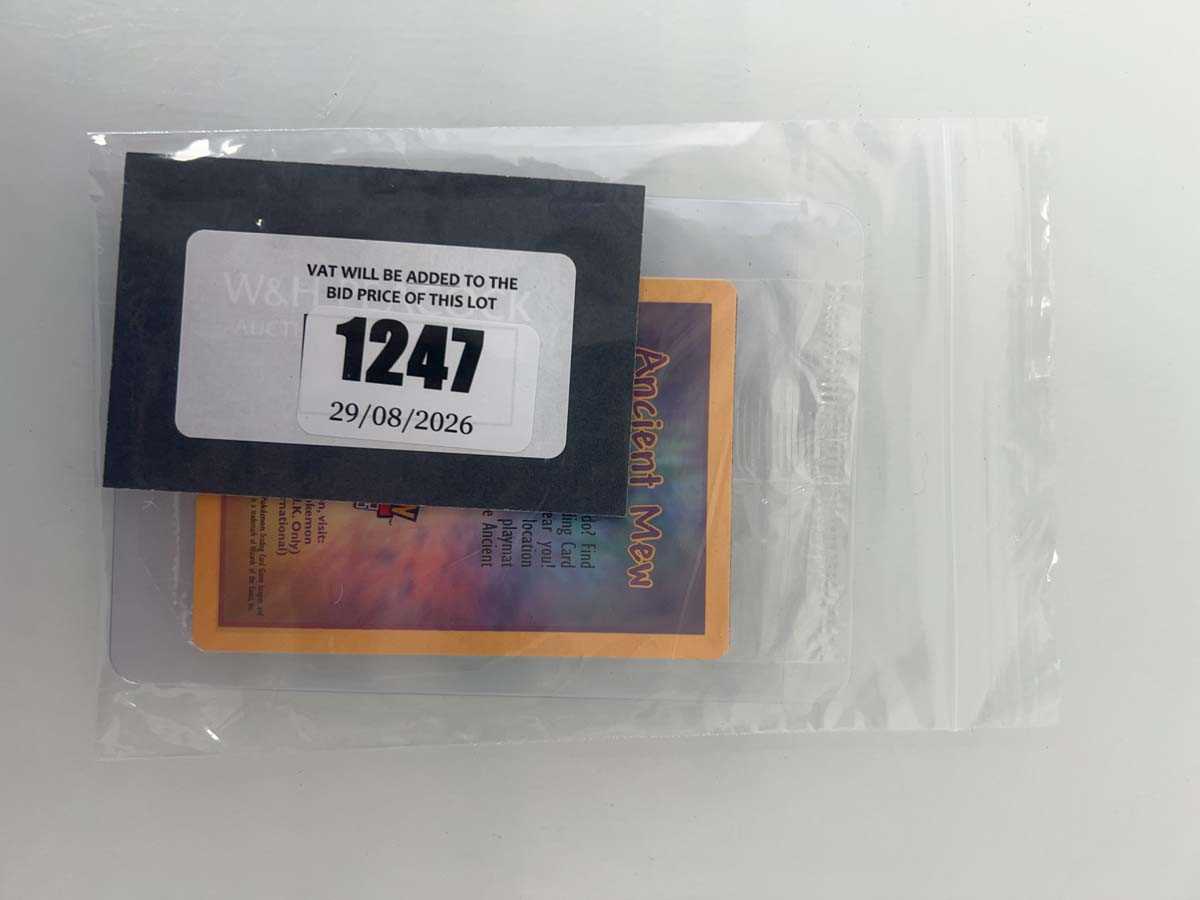 Lot 1247 - Pokémon Movie 2000 Promo Ancient Mew Holo