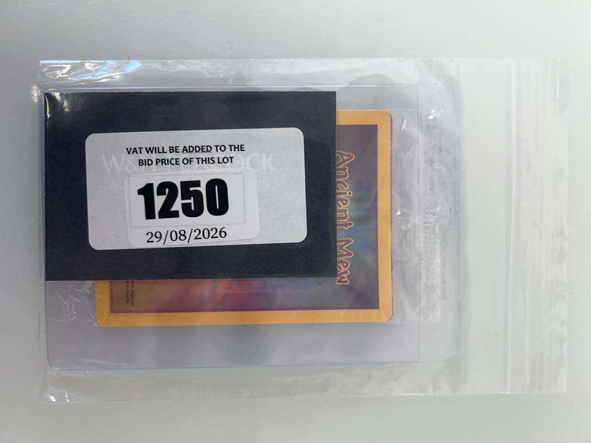 Lot 1250 - Pokémon Movie 2000 Promo Ancient Mew Holo