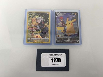 Lot 1270 - (2) Top Loaded Pokémon TCG: Sword & Shield -...