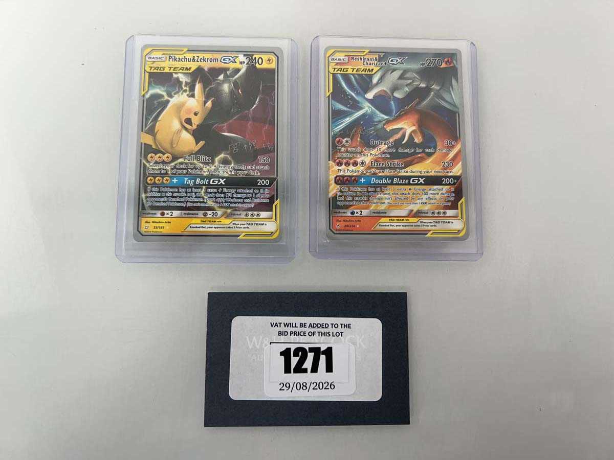 Lot 1271 - (2) Top Loaded Pokémon TCG: Pokémon World...