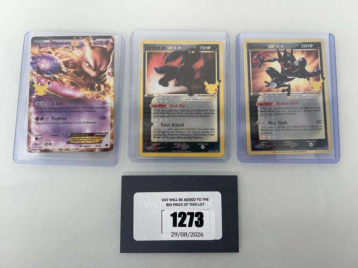 Lot 1273 - (3) Top Loaded Pokémon TCG: Pokémon...