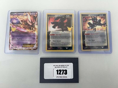 Lot 1273 - (3) Top Loaded Pokémon TCG: Pokémon...