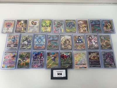 Lot 1414 - Approx. 25 Top Loaded Pokémon cards from...