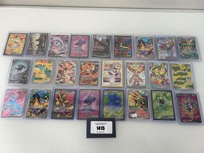Lot 1415 - Approx. 25 Top Loaded Pokémon cards from...