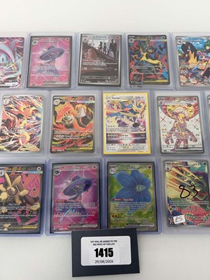 Lot 1415 - Approx. 25 Top Loaded Pokémon cards from...