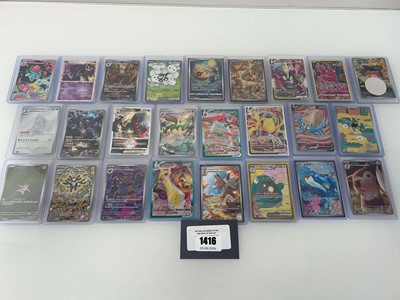 Lot 1416 - Approx. 25 Top Loaded Pokémon cards from...