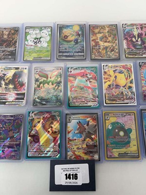 Lot 1416 - Approx. 25 Top Loaded Pokémon cards from...