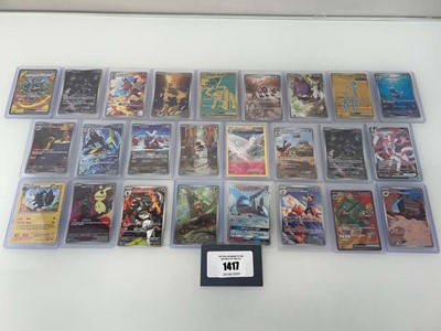Lot 1417 - Approx. 25 Top Loaded Pokémon cards from...