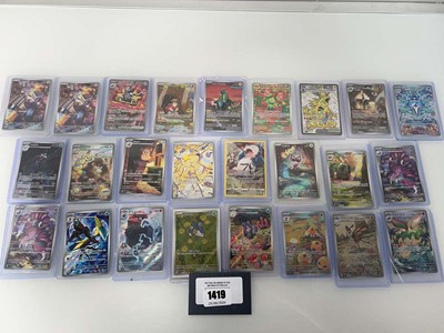 Lot 1419 - Approx. 25 Top Loaded Pokémon cards from...