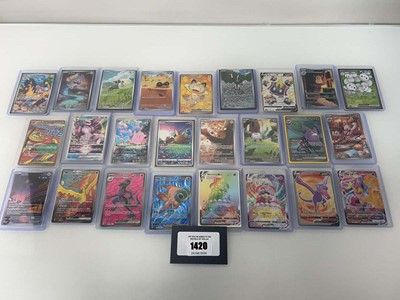 Lot 1420 - Approx. 25 Top Loaded Pokémon cards from...