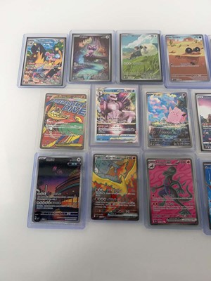 Lot 1420 - Approx. 25 Top Loaded Pokémon cards from...