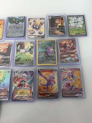 Lot 1420 - Approx. 25 Top Loaded Pokémon cards from...