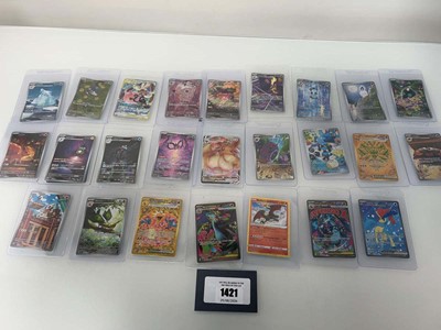 Lot 1421 - Approx. 25 Top Loaded Pokémon cards from...