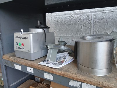 Lot 608 - Robot Coupe blixer 4 4.5L mixer with booklet...