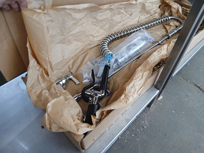 Lot 397 - Pre rinse tap set in box