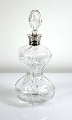 Lot 415 - A George V silver necked 'glug-glug' style...
