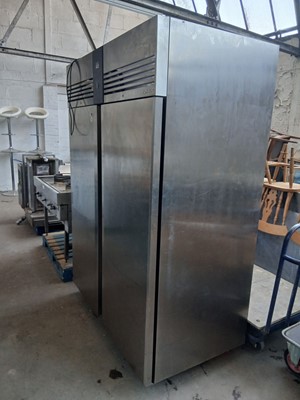 Lot 636 - 144cm Foster Eco Pro G2 EP140M 2 door fridge