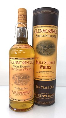 Lot 9 - A bottle of Glenmorangie Ten year old Highland...