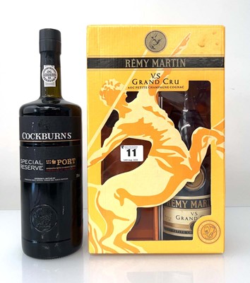 Lot 11 - 2 bottles, 1x Remy Martin V.S. Grand Cru AOC...