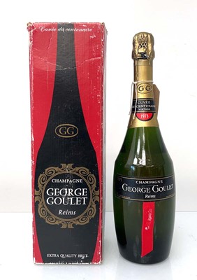 Lot 251 - A bottle of 1973 George Goulet Cuvee du...