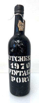 Lot 201 - A bottle of 1970 Hutcheson Vintage Port...