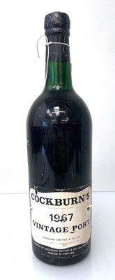 Lot 203 - A bottle of 1967 Cockburn's Vintage Port...
