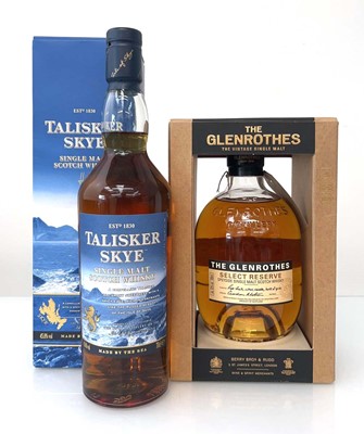 Lot 15 - 2 bottles of Single Malt Scotch Whisky, 1x...