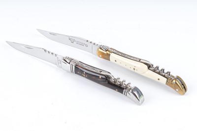 Lot 1094 - Laguiole 440 traditional folding pocket knife...