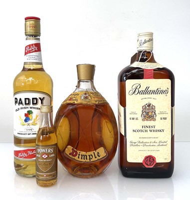 Lot 18 - 3 bottles & miniature of Whisky, 1x John Haig...