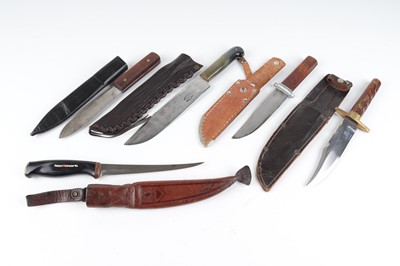 Lot 1097 - Normark (Fiskars) filleting knife, 6 ins blade,...