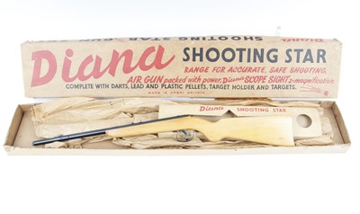 Lot 127 - .177 Diana Shooting Star, break barrel, tin...
