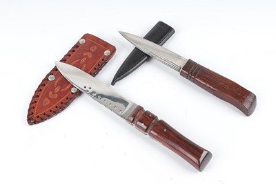 Lot 1099 - Two Sgian Dubh knives