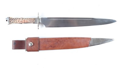 Lot 53 - A High Quality Presentation Hunting Kinfe,...
