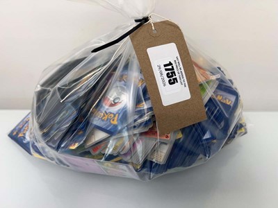 Lot 1755 - Bag containing qty of loose Pokémon cards
