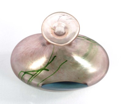 Lot 43 - Norman Stuart Clark (b. 1946), a lustre glass...