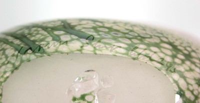 Lot 43 - Norman Stuart Clark (b. 1946), a lustre glass...