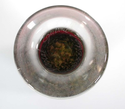 Lot 46 - Pascal Guernic, Monpazier, a cased-glass vase...