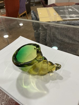 Lot 70 - A group of art glass sculptures modelled as...