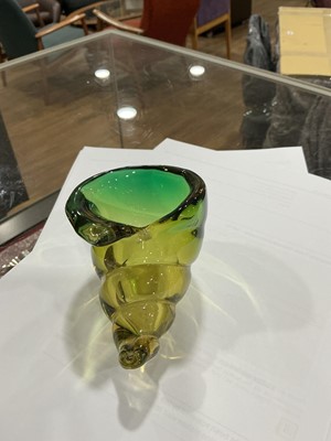 Lot 70 - A group of art glass sculptures modelled as...