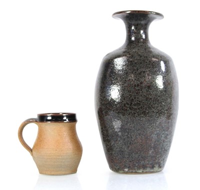 Lot 106 - David Leach (1911-2005), a pottery tankard of...