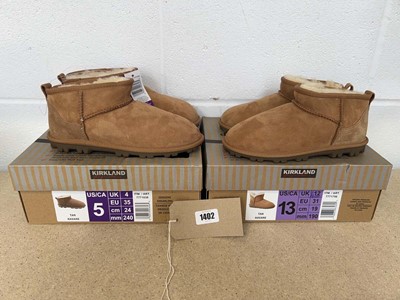 Lot 1402 - x2 boxed pairs of children's Kirkland...