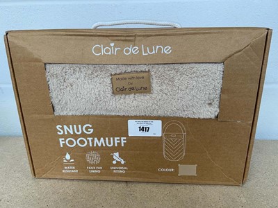 Lot 1417 - Clair De Lune snug footmuff - boxed