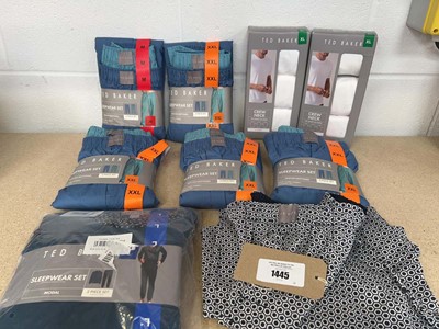 Lot 1445 - Mixed lot of men's Ted Baker clothing to...