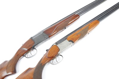 Lot 1843 - (S2) Two 12 bore Baikal Over and Under,...
